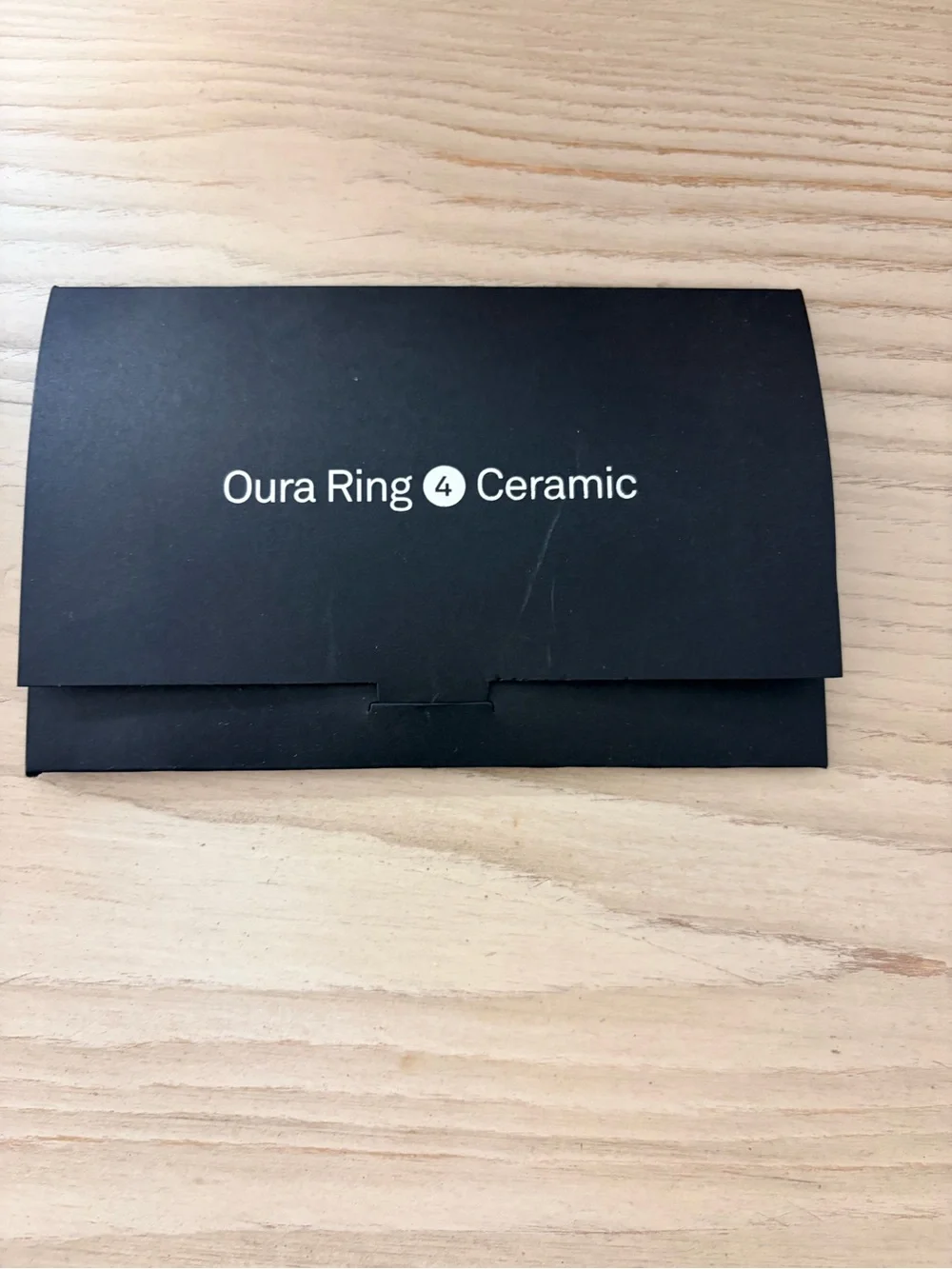 Oura White Ceramic Ring Box - Size 8